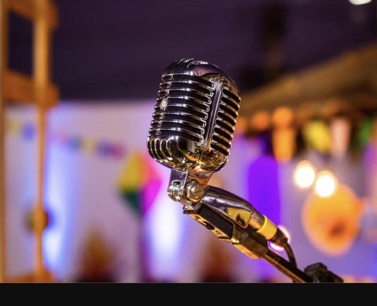 The Velveeta Room, Austin TX open mic stage